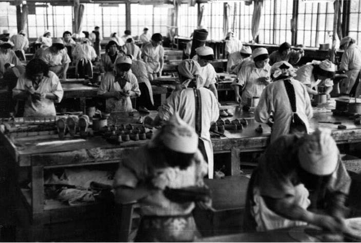 第一ゴムの昔の工場写真