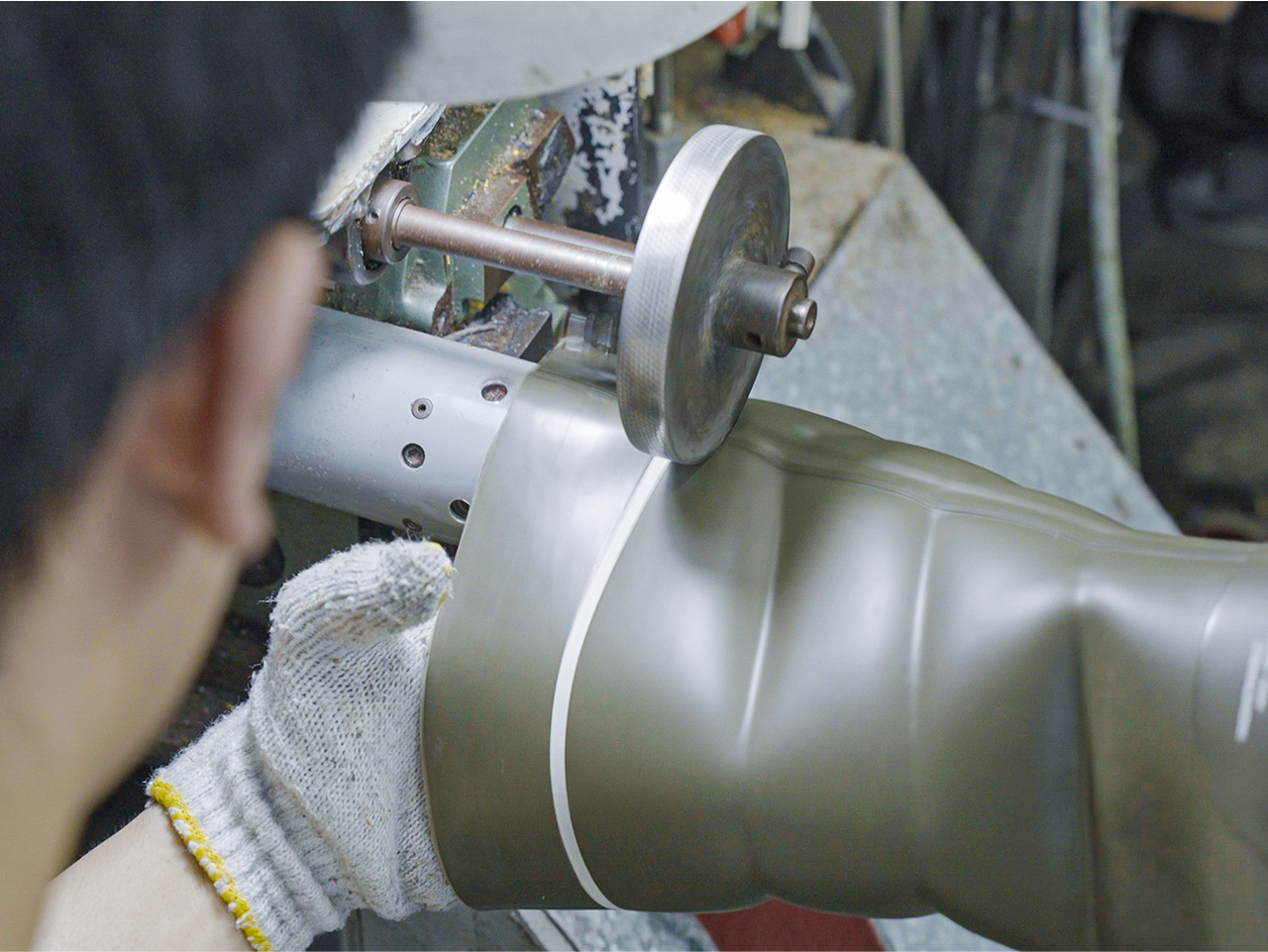 ゴム長靴の製造工程